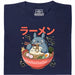 Ramen del Espíritu del Bosque - Vista principal Camiseta Azul marino