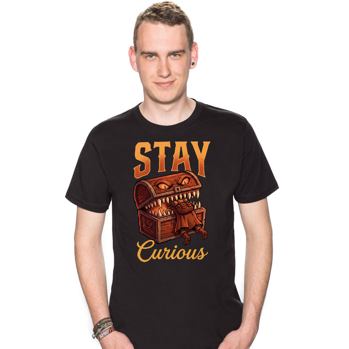 Stay Curious - T-Shirt Man Colin