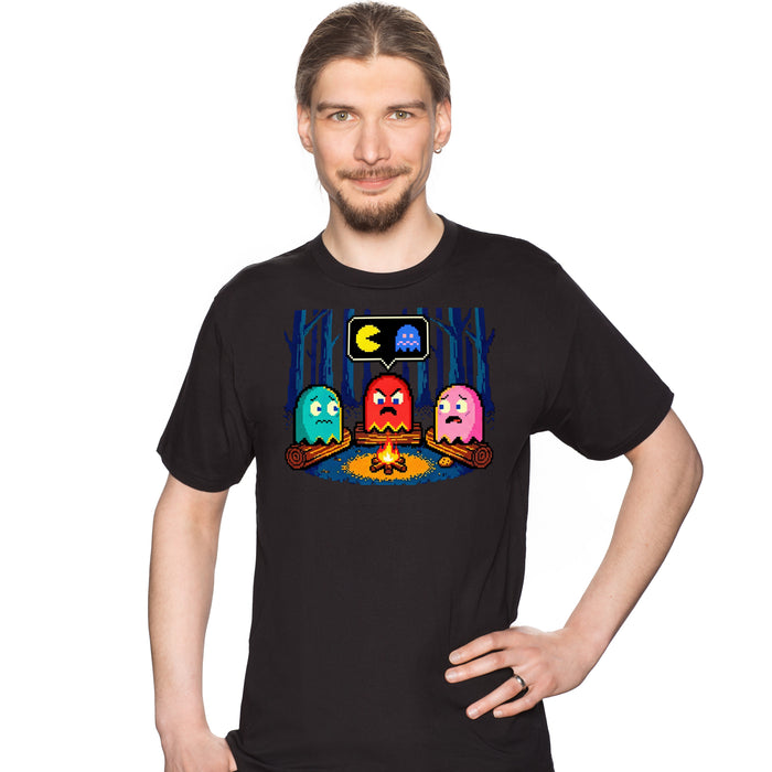 8-Bit Campfire - T-Shirt Man David