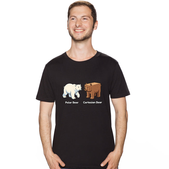 Cartesian Bear - T-Shirt Mann Tobi