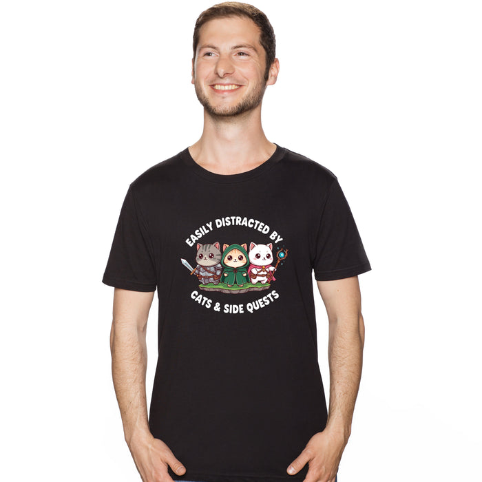 Cats &amp; Sidequests - T-Shirt Man Tobi