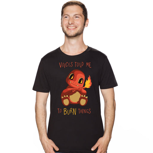 Voices Told Me To Burn Things - T-Shirt Homme Tobi