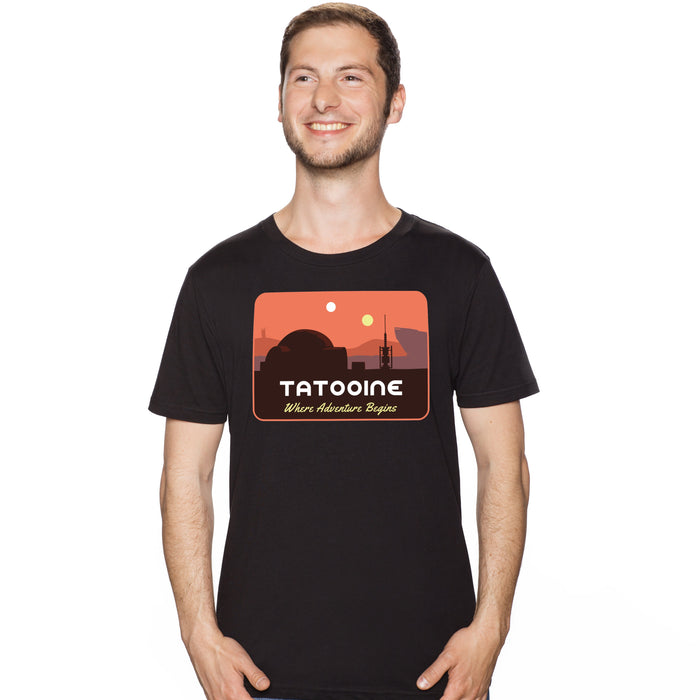 Where Adventure Begins - T-shirt Homme Tobi