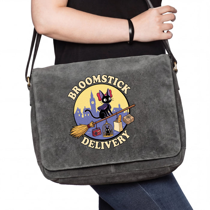 Broomstick Delivery - Le Chat Prend les Rênes du Service de Livraison - Sac