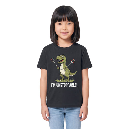 Unstoppable T-Rex - Kindershirt Model Mädchen 2