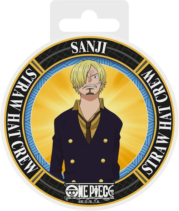 Dessous-de-verre en céramique One Piece avec motif Sanji, vue d'ensemble