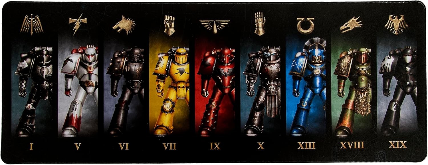 Warhammer 40K XL Tapete de Ratón – Horus Heresy Loyalist Legion