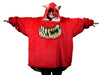 Warhammer 40.000 Sweat à capuche plaid Squig rouge