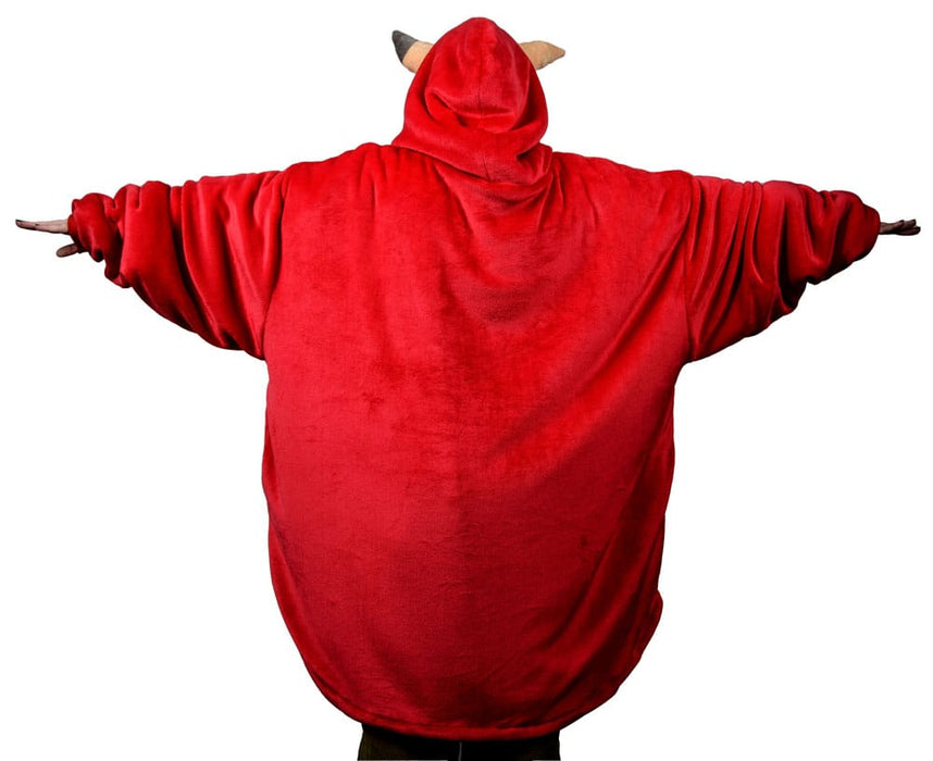 Warhammer 40.000 Sweat à capuche plaid Squig rouge