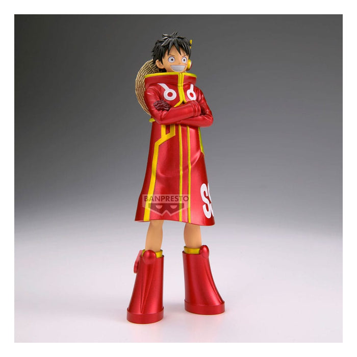 One Piece Statue Monkey D. Luffy (tenue d'Egghead)