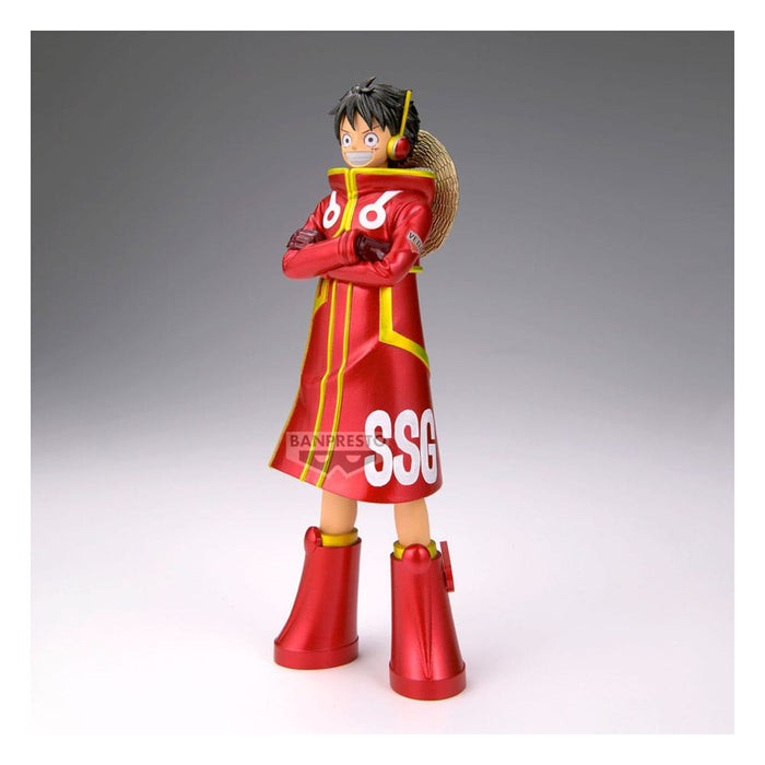 One Piece Statue Monkey D. Luffy (tenue d'Egghead)