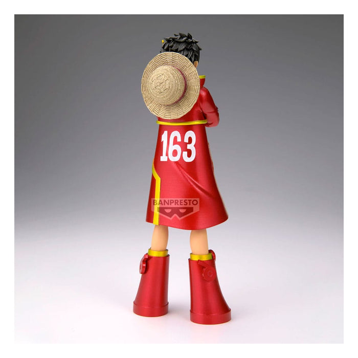 One Piece Statue Monkey D. Luffy (tenue d'Egghead)