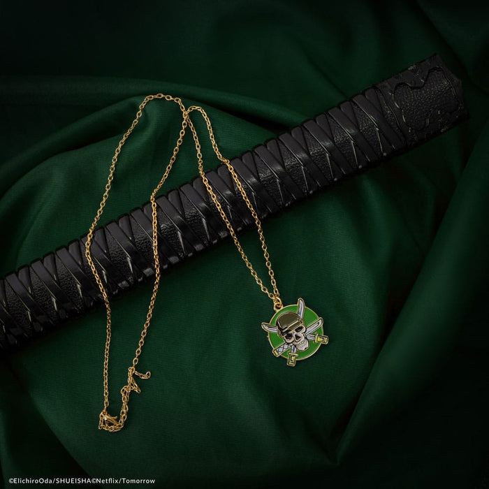 One Piece Necklace with Zoro Pendant