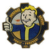 Plaque en résine Fallout Vault Boy (Surface Never, Vault Forever)