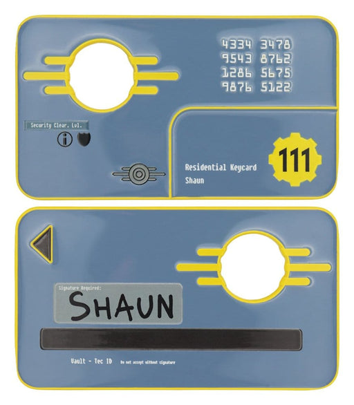 Réplica de la tarjeta llave de la Vault 111 de Fallout 4 (Limited Edition)