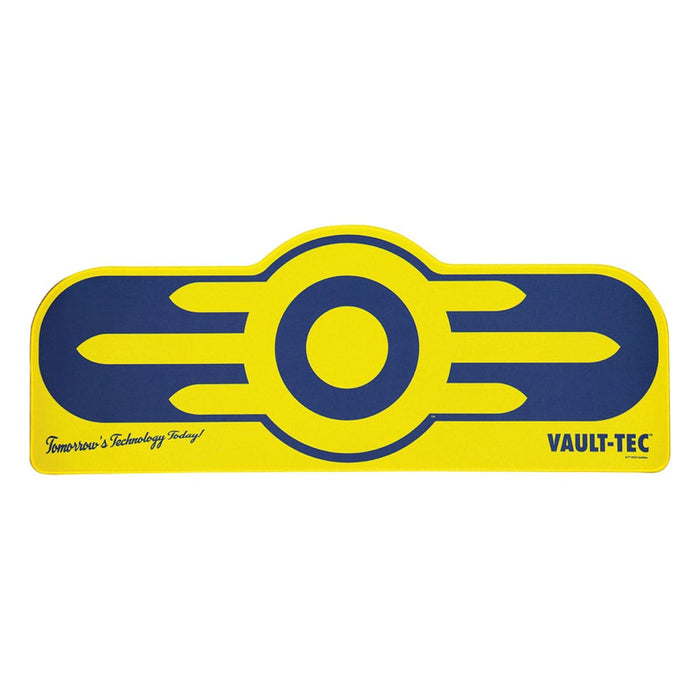 Alfombrilla de escritorio Fallout con posavasos Vault-Tec