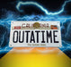 Back to the Future Metalen bord Outatime