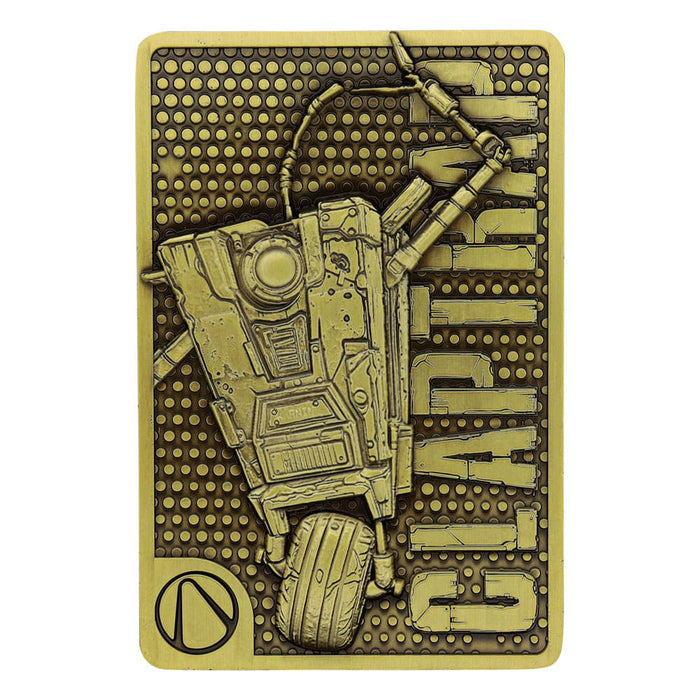 Borderlands metalen staaf Claptrap