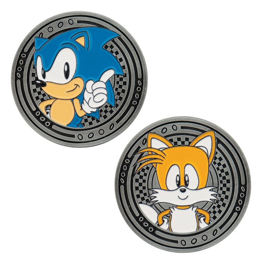 Pièce de collection Sonic et Tails