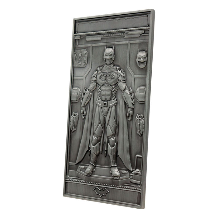 Lingote de metal DC Comics Batman con armadura