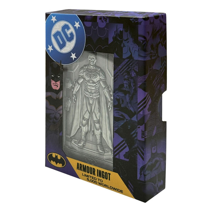 Lingote de metal DC Comics Batman con armadura