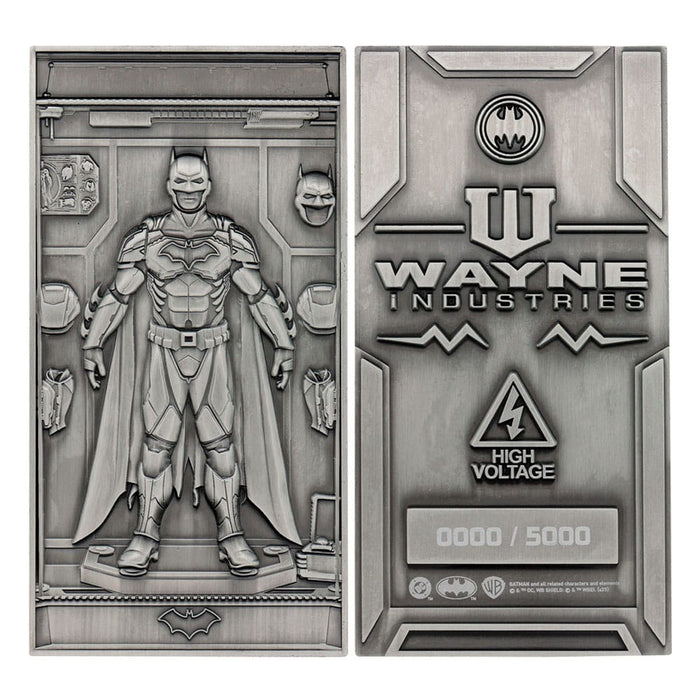 Lingote de metal DC Comics Batman con armadura