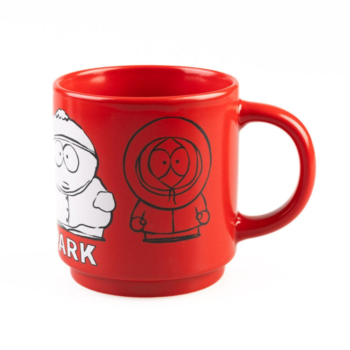 Set de mugs South Park (4 mugs en céramique empilables avec support)