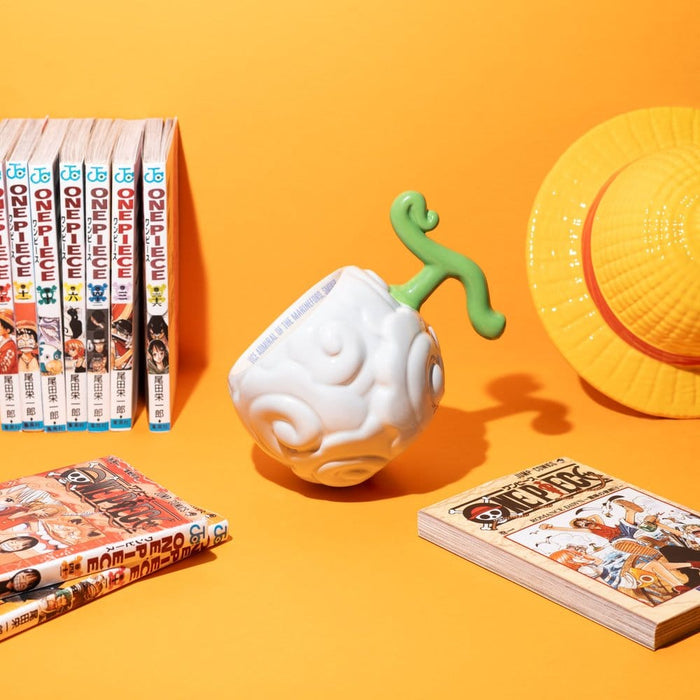 One Piece Netflix Taza 3D Fruta Moku Moku