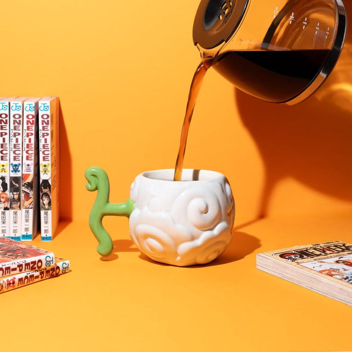 One Piece Netflix Taza 3D Fruta Moku Moku