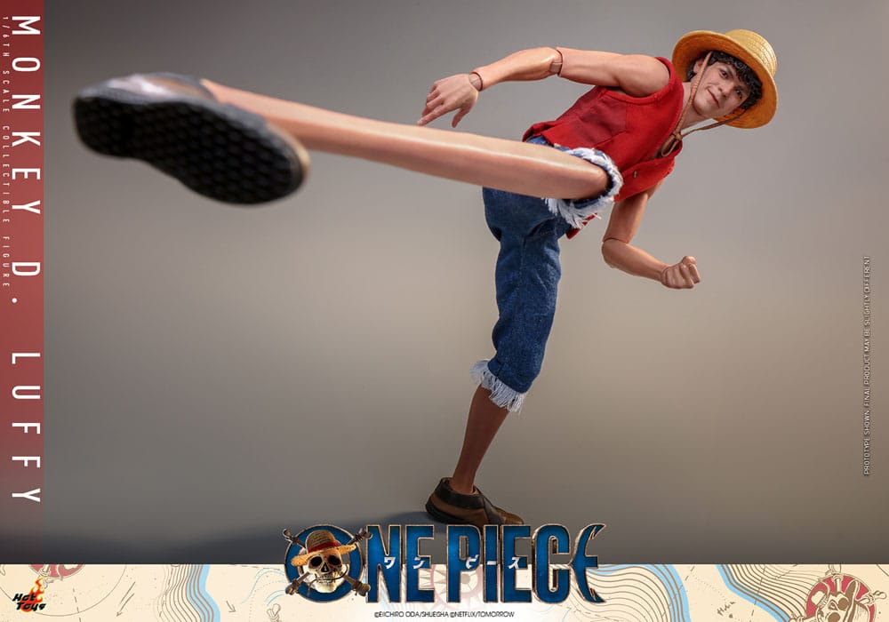 One Piece Figurine articulée Monkey D. Luffy (série Netflix)