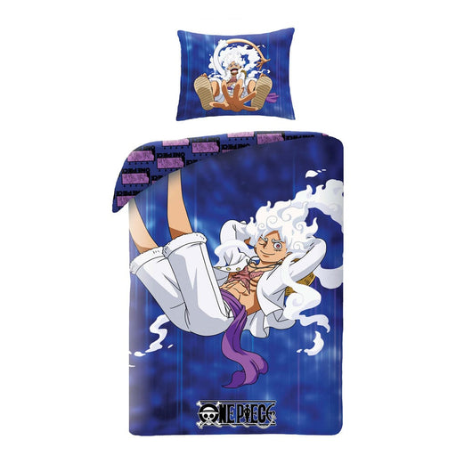 One Piece parure de lit Luffy Gear 5 (140 x 200 cm)