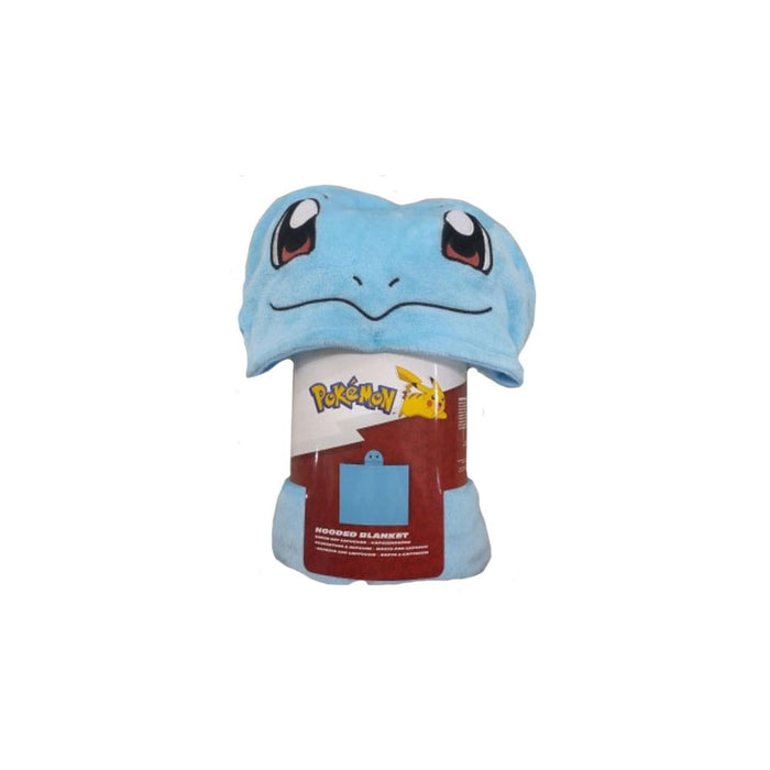 Pokémon Knuffeldeken met Squirtle-capuchon