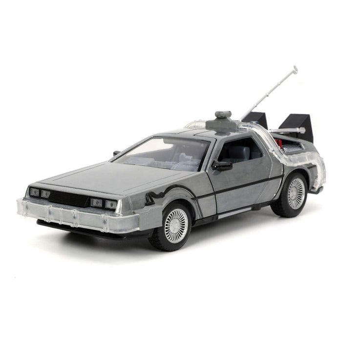 Retour vers le futur Voiture miniature Machine à remonter le temps 1/24