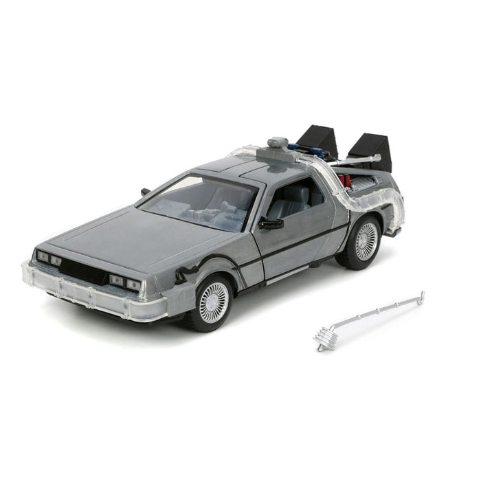 Retour vers le futur Voiture miniature Machine à remonter le temps 1/24