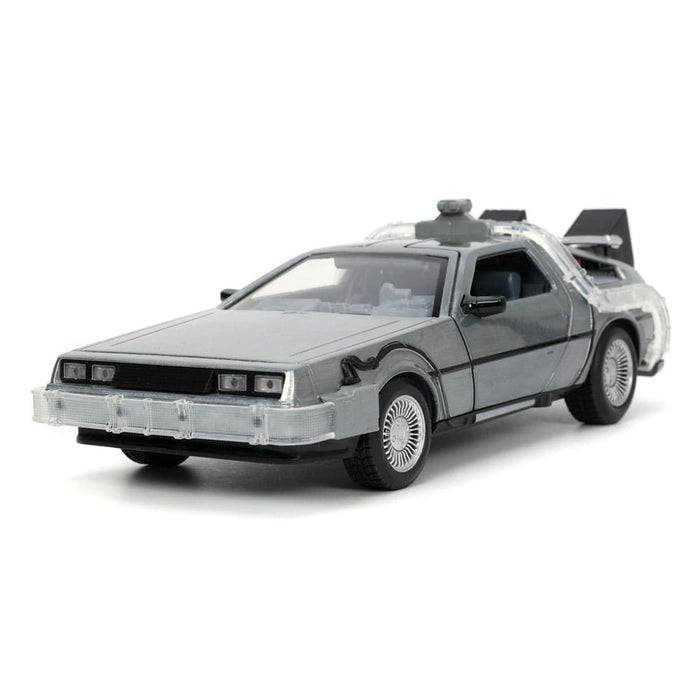 Retour vers le futur Voiture miniature Machine à remonter le temps 1/24