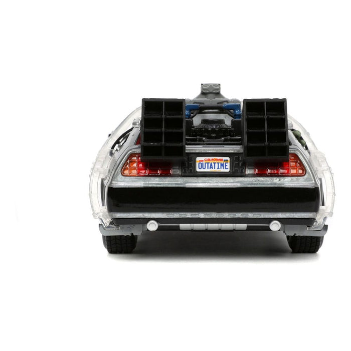 Retour vers le futur Voiture miniature Machine à remonter le temps 1/24