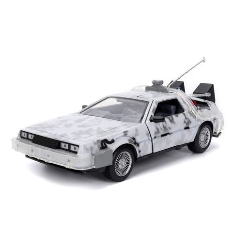 Zurück in die Zukunft DeLorean Modellauto (Frost-Edition)