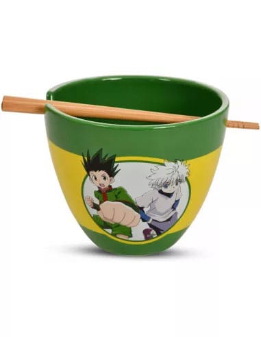 Hunter x Hunter bol à ramen avec baguettes (Gon & Killua)