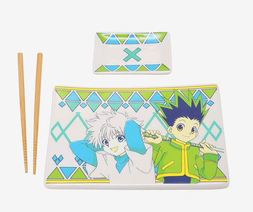 Set à sushi Hunter x Hunter Gon et Killua (céramique)