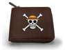 One Piece Cartera Jolly Roger del Sombrero de Paja