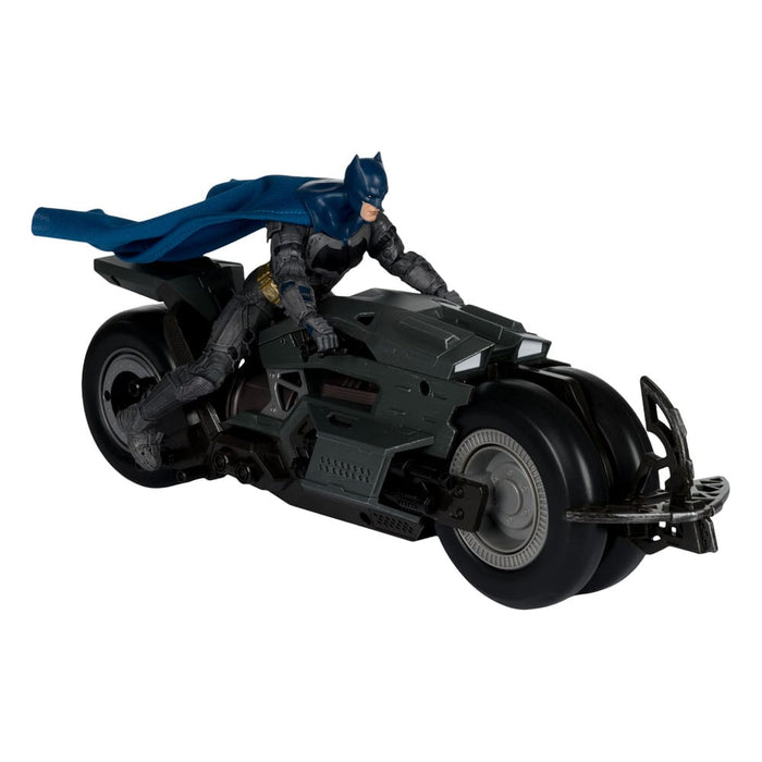Batman con Batcycle da The Flash