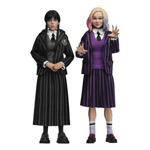 Wednesday Figuras de Acción Wednesday Addams y Enid