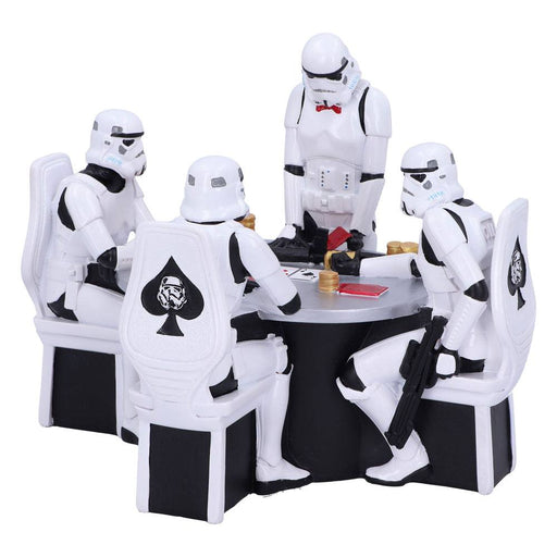 Diorama Star Wars Stormtrooper a poker