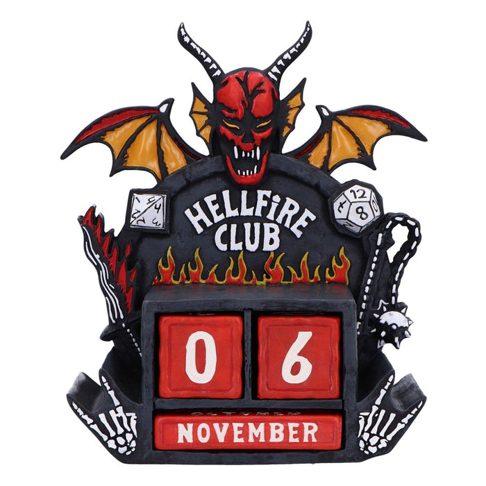 Calendario perpetuo Hellfire Club de Stranger Things