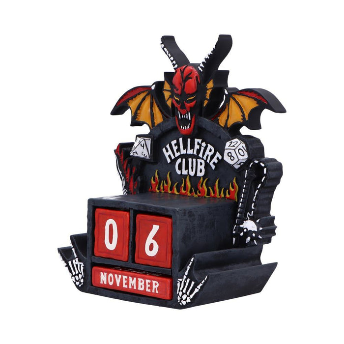 Calendario perpetuo Hellfire Club de Stranger Things