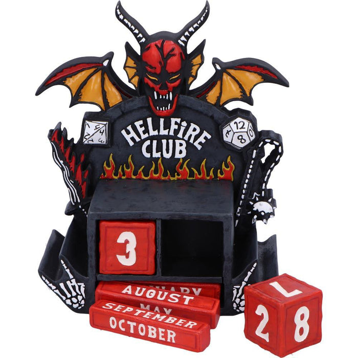 Calendario perpetuo Hellfire Club de Stranger Things