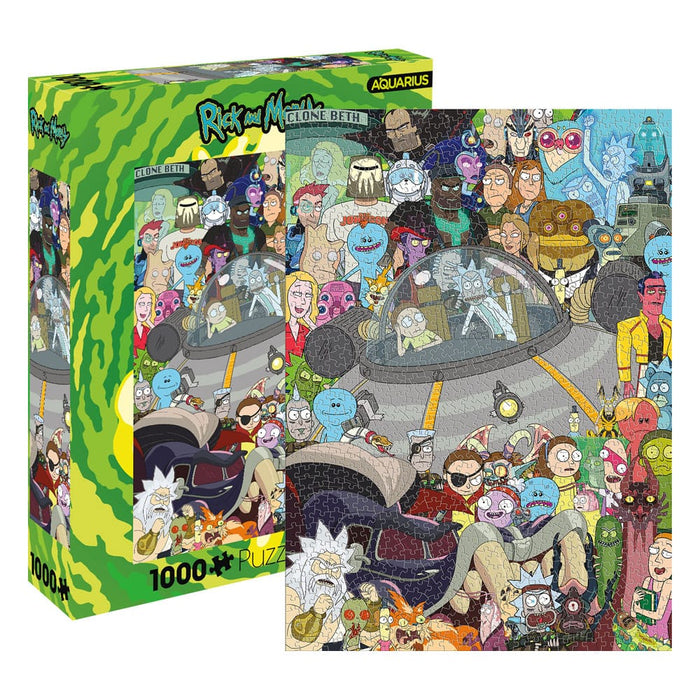 Puzzle Rick and Morty foto di gruppo