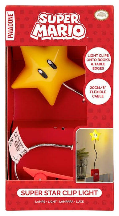 Lampe à pince Super Mario Super Étoile