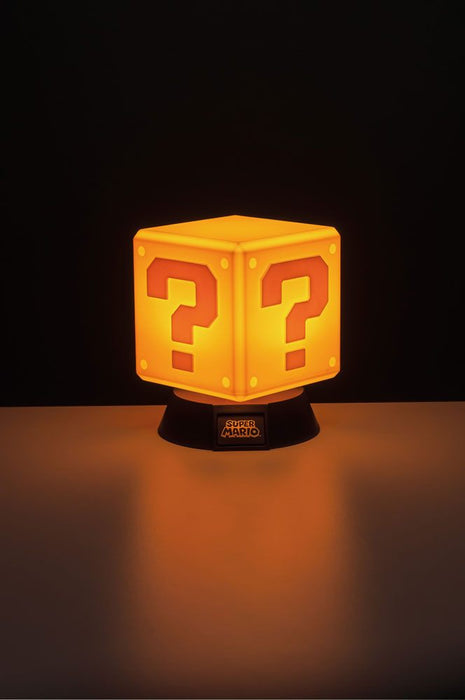 Lampe 3D Super Mario Bloc Point d'Interrogation