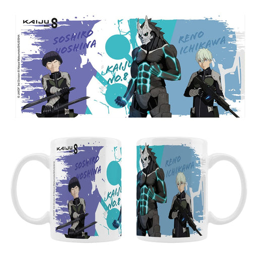 Mug Kaiju No. 8 (Hoshina, Kaiju No. 8 & Ichikawa)